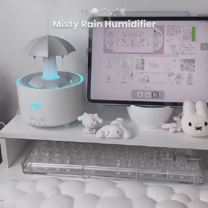 Rotating Umbrella Diffuser | Humidifier | 7-Color LED | Aromatherapy